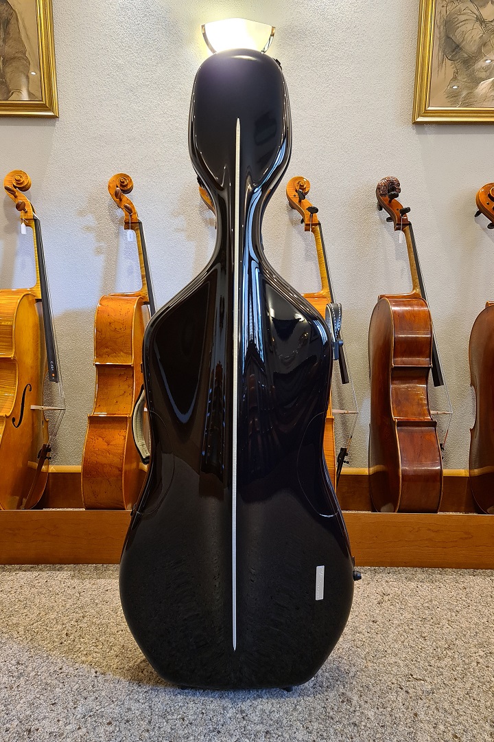 Gewa Air - Celloetui in Schwarz/Bordeaux